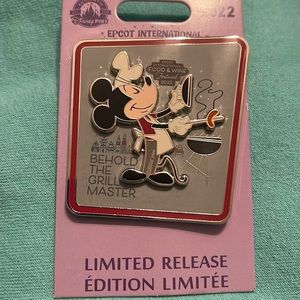 Food and Wine Festival Pin 2022 Grille Master